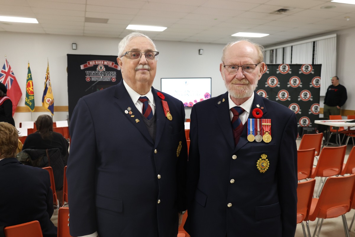 Indigenous Veterans Day Lac Du Bonnet