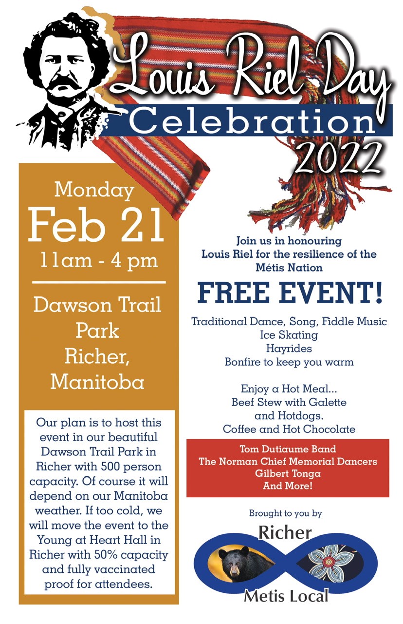 Louis Riel Day Celebration 2022 Manitoba Métis Federation