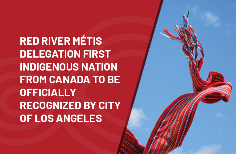 Red River Métis delegation first Indigenous Nation from Canada to be