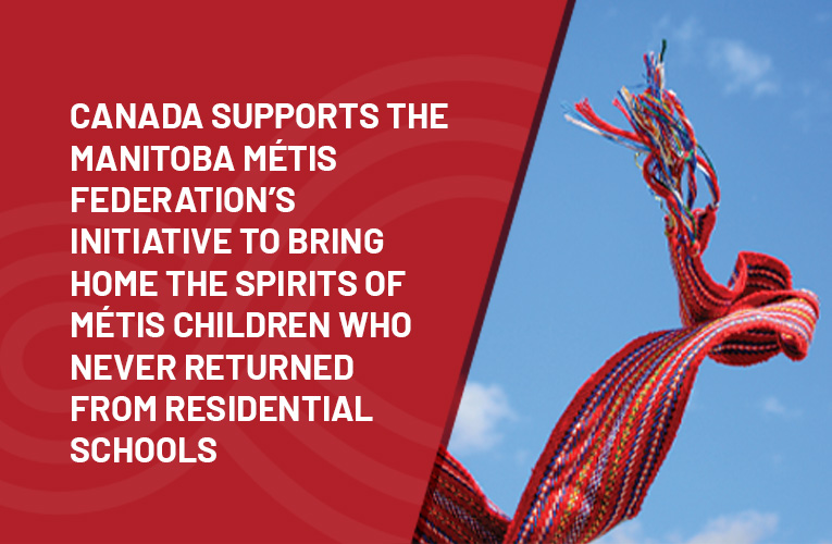 Canada supports the Manitoba Métis Federation's initiative to bring