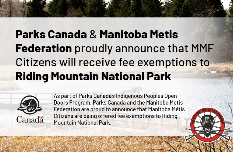 Parks Canada and Manitoba Metis Federation announce Indigenous Peoples
